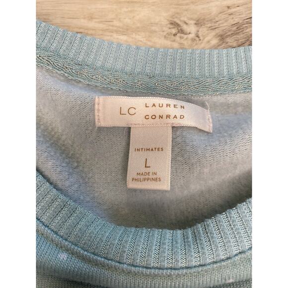 Lauren Conrad Intimates Large Lounge PJ Pajama Llama Sweater Sleepwear - Picture 3 of 4